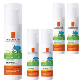 LA ROCHE POSAY 理膚寶水 台灣公司貨 安得利嬰兒防曬乳 SPF50+, 50ml, 5瓶