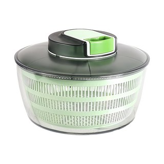 Quasi 拉拉旋轉蔬果脫水器 4L, 綠色, 1個