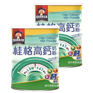 QUAKER 桂格 高鈣奶粉Inulin配方, 750g, 2罐