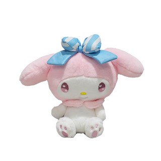 KHTOY 三麗鷗 玩偶 可愛化妝造型 柔軟舒適 正版授權, 12吋, 美樂蒂, 1入