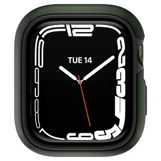 SwitchEasy MAGEASY ODYSSEY航太鋁合金保護殼, Apple Watch 9/8/7 45mm, 綠色, 1個