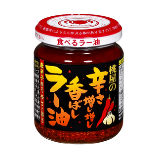 桃屋 蒜香辣油 加強版, 105g, 1罐