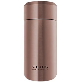 CLARE 316陶瓷保溫杯, 玫瑰金, 230ml, 1個