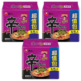 NONGSHIM 農心 辛拉麵 泰式酸辣味 123g, 15包
