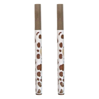 FLORTTE 花洛莉亞 哇塞好細眼線液筆, 冷茶棕, 2件