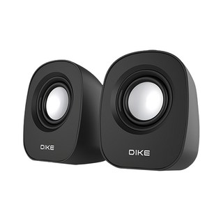 DIKE 2.0多媒體喇叭 USB供電 細膩聲音 小巧便攜, DSM223, 輕巧圓弧