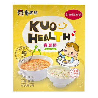 郭老師 常溫寶寶粥 6-18個月寶寶適用, 甜椒豬肉, 300g, 1盒