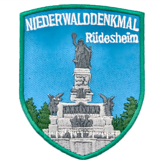 A-ONE 匯旺 地標造型刺繡 7.5 x 6 cm, 德國夏瓦爾德紀念碑, 1個