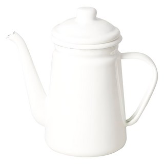 PEARL LIFE 珍珠金屬 Blanc Kitchen 系列 琺瑯咖啡壺 HB-3681 1.1L, 1個