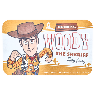 收納王妃 玩具總動員 珪藻土地墊, 奔跑胡迪, 1個