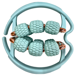 MICHAEL FITNESS 麥克健身 升級三層18輪夾腿按摩器 曠野綠, 1個