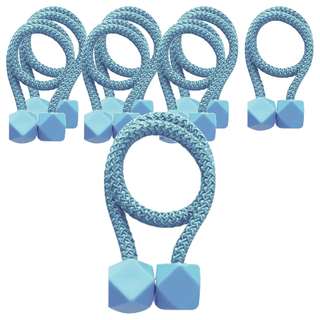 小麥購物 磁吸窗簾扣 Y731 36g, 藍色, 8個