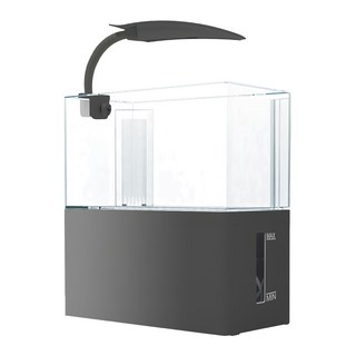 Crabaqua 小螃蟹 五色開放底部過濾缸, 黑色, 1個