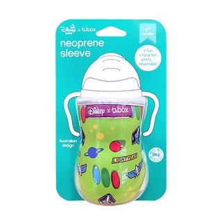 b.box 雙面花色防摔杯套，6個月以上適用，雙面卡通圖案, 玩具總動員, 1個