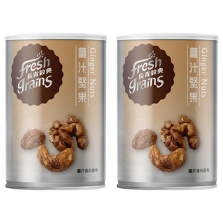長青穀典 薑汁堅果, 80g, 2罐