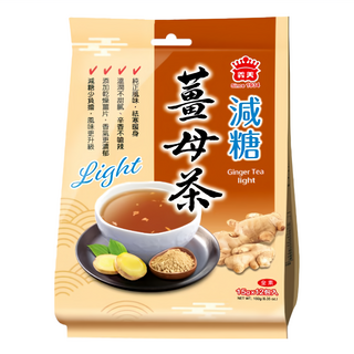 義美 減糖薑母茶, 15g, 12包, 1袋