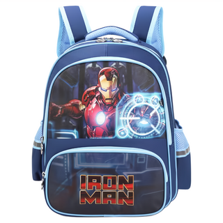 AVENGERS 復仇者聯盟 休閒書包 鋼鐵人 IR6D15-11, 31 x 18 x 41cm, 深藍色