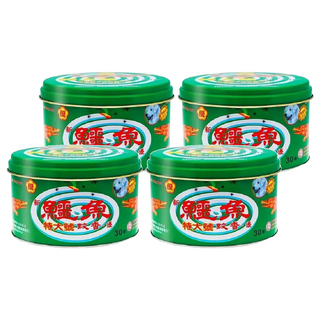 鱷魚 蚊香 優 30卷, 577.5g, 4罐