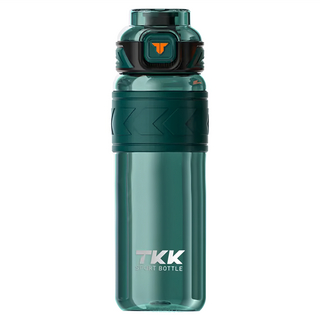 TKK 美國進口Tritan邁越系列 手提式兩用運動水壺 850ML, 高山綠, 1個