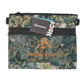 Discovery 極輕機能SACOCHE斜背包 IVAN 尼龍材質, 暗夜迷彩, 25.5 x 0.5 x 20.5cm