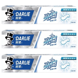 DARLIE 好來亮白牙膏 含HCS亮白成分, 140g, 3條