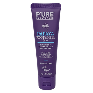 P'URE Papaya 木瓜足部腳跟滋潤霜 50g, 澳洲製造, 天然成分, 滋潤保濕, 1條