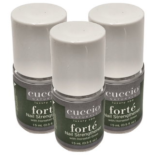 CUCCIO 古希歐 Forte 馬尾草強護素 硬甲油 15ml, 3件