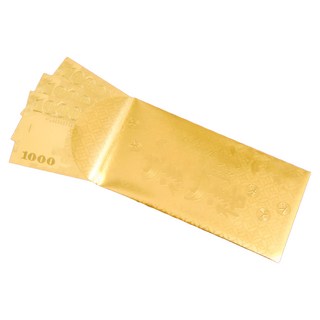 紅包 1000金印 Set 紙和人造金箔材質, 1包