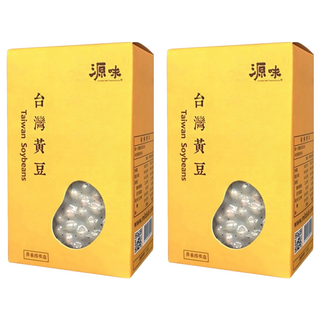 台灣源味本舖 台灣黃豆, 非基因改造, 沒有噴灑落葉劑, 富含植物高蛋白, 400g, 2盒