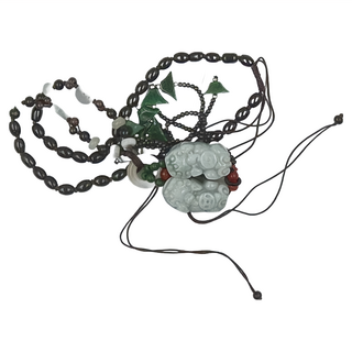 正宗黑檀木佛珠手鍊, 10mm, 黑色, 1個