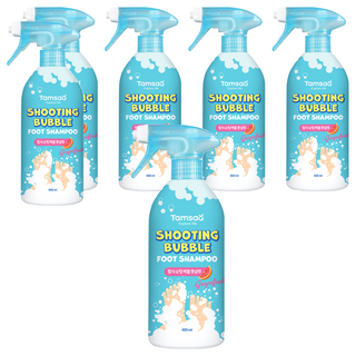 Tamsaa 足部沐浴泡泡 葡萄柚尾酒香 400ml, 6瓶, 1入