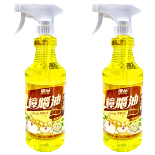 優品 木之薈樟腦油, 525ml 台灣製造, 天然草本, 忌避驅蟲防蚊, 2瓶