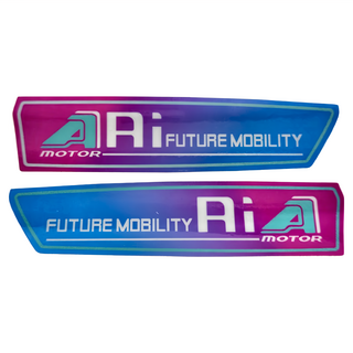 AEON Ai1 飛旋彩貼, 藍粉, 1張