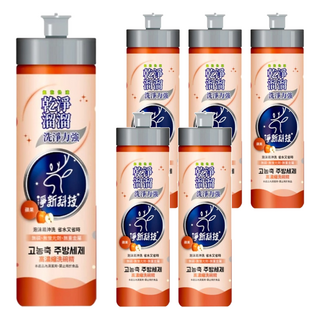 淨新科技 高濃縮洗碗精 蘋果, 240ml, 6瓶