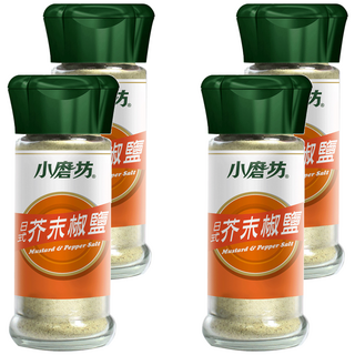小磨坊 日式芥末椒鹽, 42g, 4瓶
