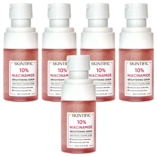 SKINTIFIC 10% 菸鹼醯胺亮白精華液, 20ml, 5瓶