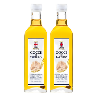 TARTUFI Morra 阿爾巴松露世家 松露橄欖油 白松露風味 55ml 義大利原裝進口, 2瓶