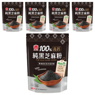 義美 高鈣純黑芝麻粉, 250g, 5包