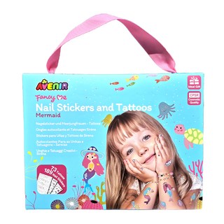 AVEnIR 美甲&紋身貼紙 260+, 美人魚, 1組