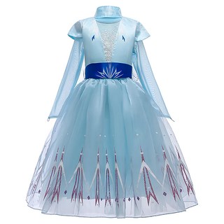 La Chamade 日安朵朵 女嬰雪紡蓬蓬裙連身衣禮盒 - 冰雪女王 長袖, 6~12個月