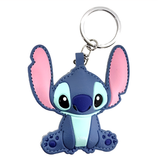 StitcH 史迪奇 迪士尼Q萌鼓鼓皮革鑰匙圈 CA917-4, 1個