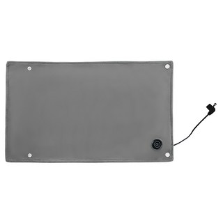 【ANTIAN】石墨烯USB加熱保暖熱敷墊 熱敷驅寒電熱毯 暖身毯 暖手寶 膝蓋發熱毯 暖宮/暖腿/暖背 灰色, 30 x 50cm