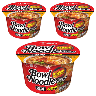 NONGSHIM 農心 碗麵 泡菜口味 100g, 3入