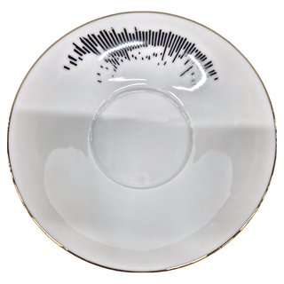 Luycho 鏡面倒影咖啡杯盤組 質感鏡面 值得收藏, 奔跑的馬, 1組