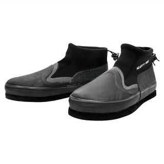 HR HEARTY RISE 低筒毛氈防滑釘鞋 GB-22101 台灣製, 26, 灰色