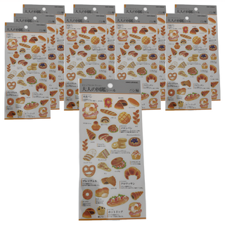 KAMIO JAPAN 貼紙 卡米歐密封盤，10個一組, 746651, 1組