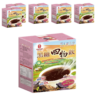 京工 黑糖四物飲 草本 香醇 順口, 13g, 3包, 6盒