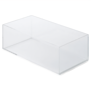 MUJI 無印良品 可堆疊壓克力盒 中(25.2x12.6x8cm), 1個