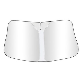 JOWUA Model Y 前擋遮陽簾鋁箔加厚款, 150 x 70cm, 鋁箔, 1個