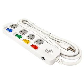 CENTENARY 成電牌 超值型3P延長線 4切4座, 272.7cm, CT-3445B, 1個